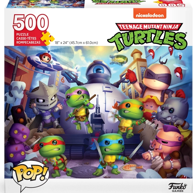 Puzzle FUNKO GAMES POP! Teenage Mutant Ninja Turtles 500 Teile