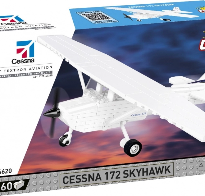 Cobi Bausteineset Cessna 172 Skyhawk 160 Steine weiß