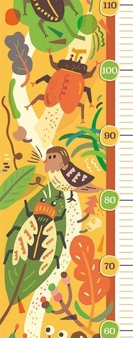 Clementoni Kinderpuzzle Messlatte Käfermotive 30 Teile