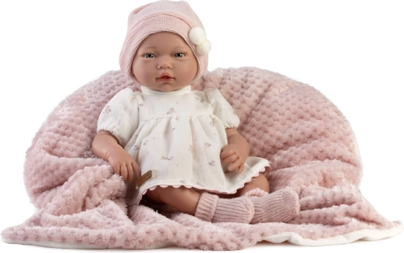 Realistische Puppe Guca Baby mit weichem Körper 38 cm