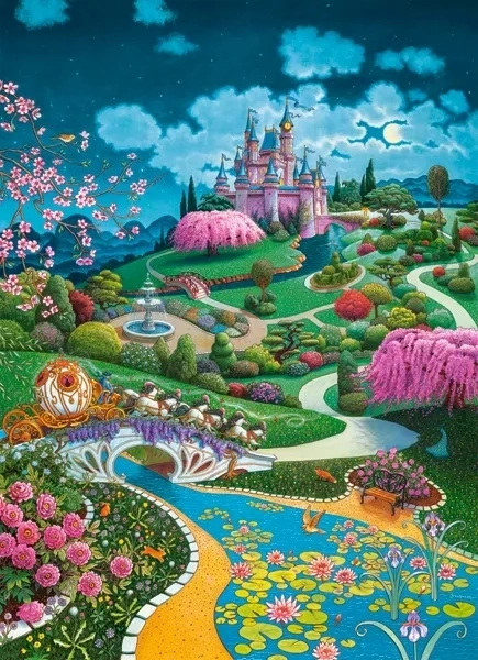 Castorland Puzzle Cinderellas Schloss 100 Teile
