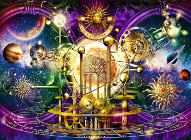 Puzzle Goldenes Sonnensystem 500 Teile RAVENSBURGER