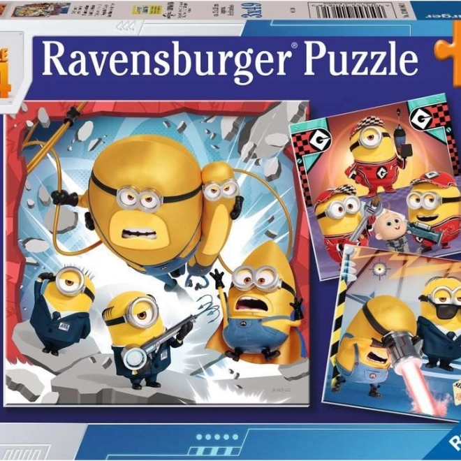 Ravensburger Puzzle Ich, Einfach Unverbesserlich 4, 3x49 Teile