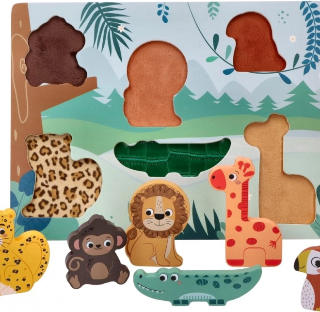 Holz 3D Puzzle Safari Tiere