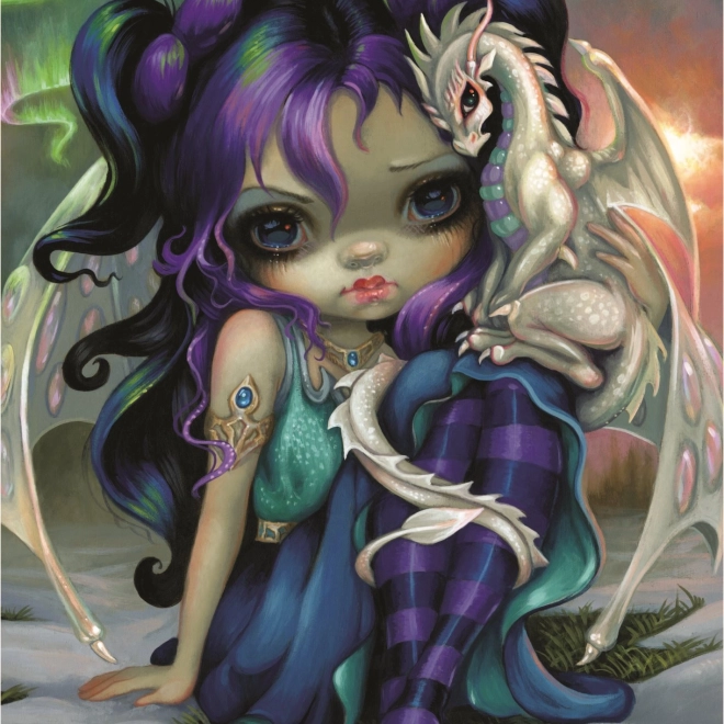 EDUCA Puzzle Frostdrache – 500 Teile