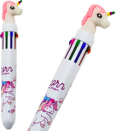 Mehrfarbiger Stift Einhorn automatisch weiß