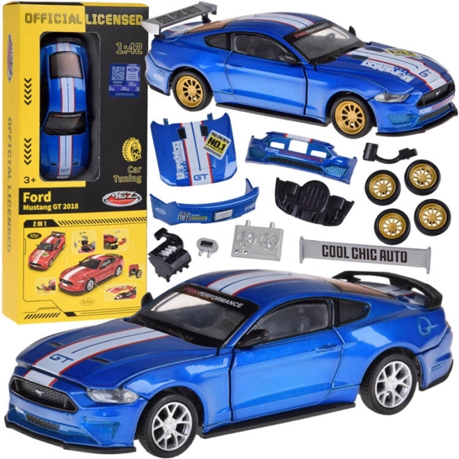 Metallmodell FORD MUSTANG GT 1:42 – Tuning-Set