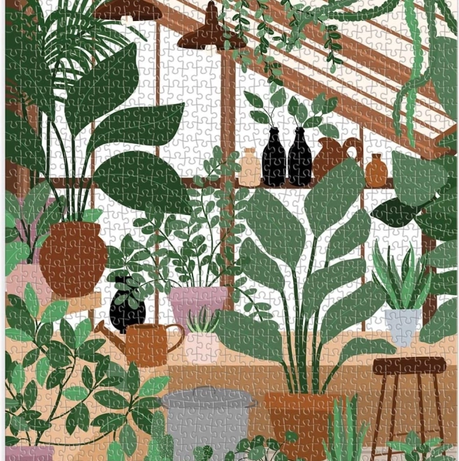 Pflanzenhaus Puzzle 1000 Teile