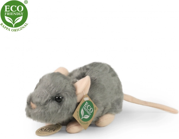 Rappa Plüschmaus 16 cm umweltfreundlich