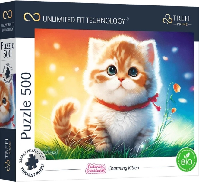 TREFL Puzzle Zauberhaftes Kätzchen 500 Teile