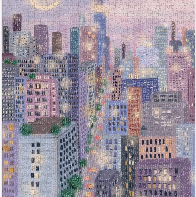 Puzzle Lichter in der Stadt 1000 Teile
