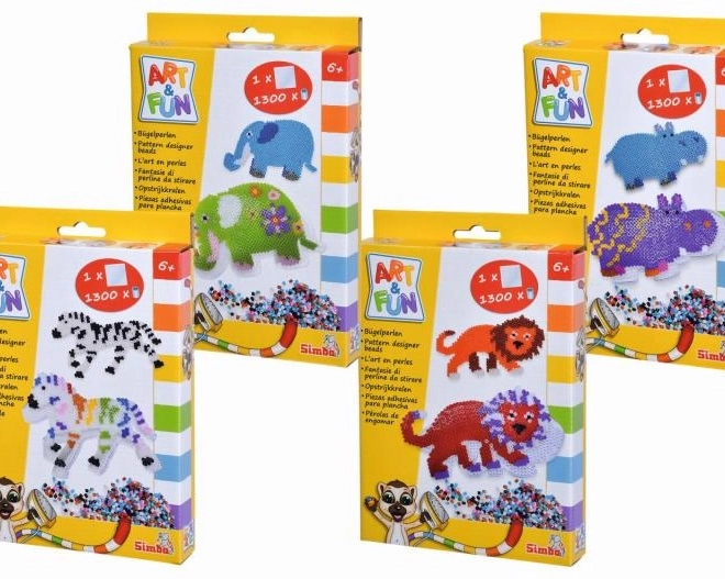 Bügelperlen Tier Set 4 Arten