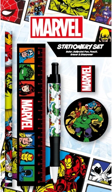 Marvel-Schulset mit Motiv