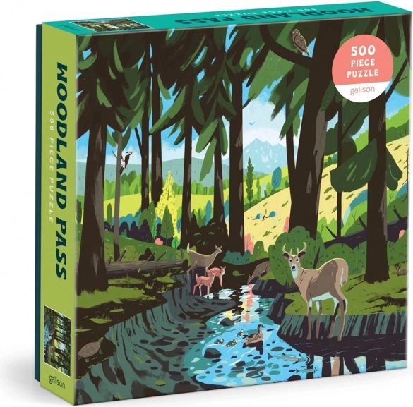 Puzzle GALISON Waldlandschaft 500 Teile
