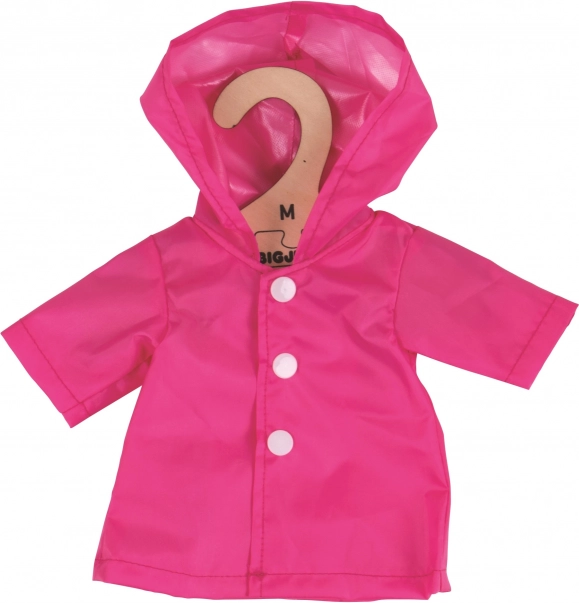 Bigjigs Toys rosa Mantel für Puppe