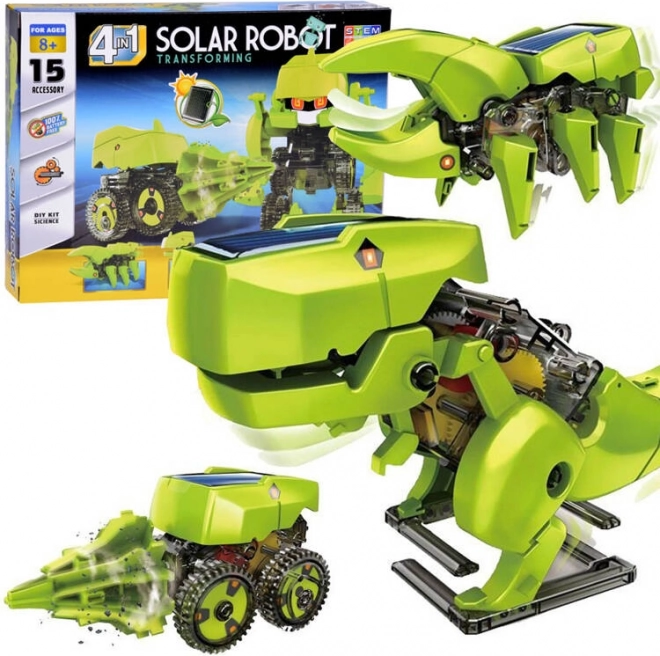 Solar-Dinosaurier 4-in-1 edukatives Spielzeug