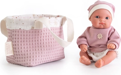 Realistische Babypuppe mit Ganzvinylkörper 21 cm ANTONIO JUAN
