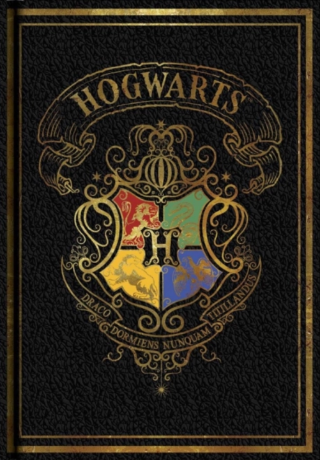 Block A5 Harry Potter farbig schwarz