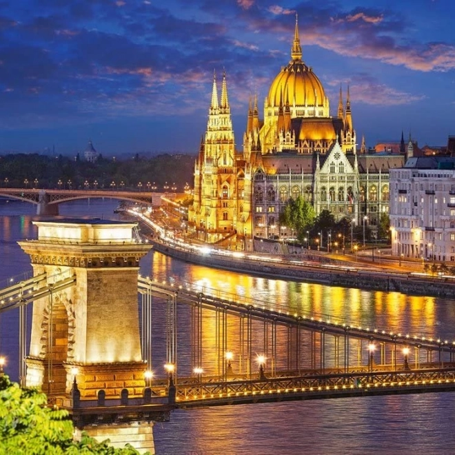 Castorland Puzzle Dämmerung in Budapest 2000 Teile