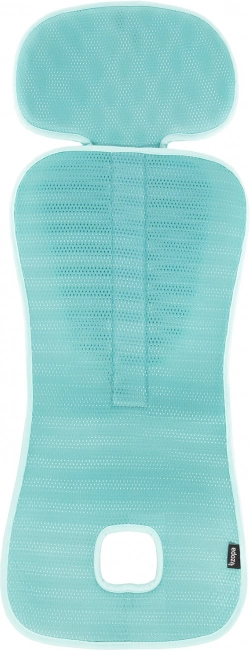 Atmungsaktive Sitzauflage für Autokindersitz Breeze Gr. 2/3, Aquatic Green