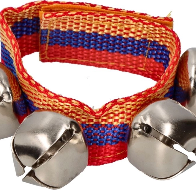 Goki Band mit Schellen für Hand und Fuß mit Klettverschluss