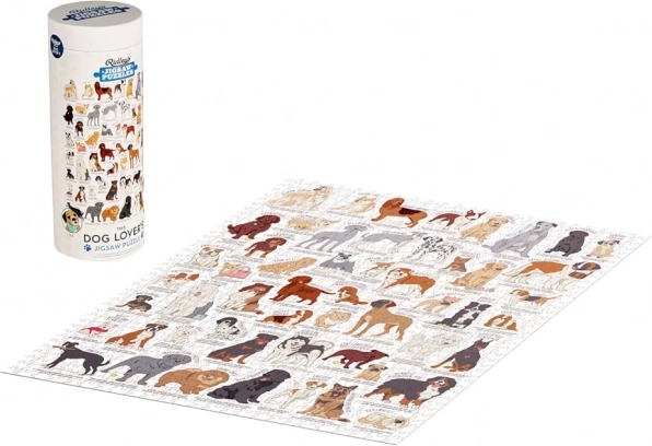 Puzzle für Hundefreunde mit 1000 Teilen von Ridley's Games