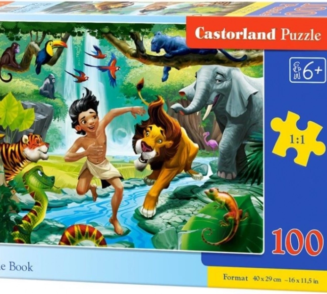 Puzzle 100 Teile Jungle Book Castorland