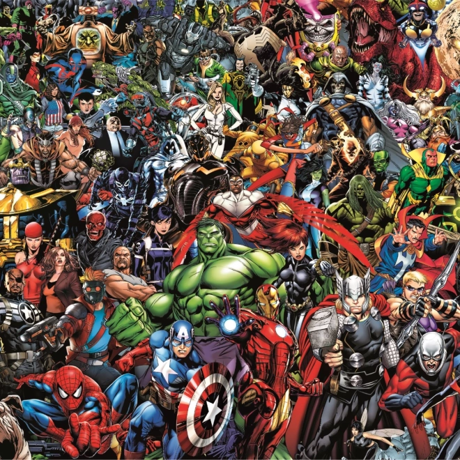 Sammelpuzzle 1000 Teile Kompaktpuzzle Marvel