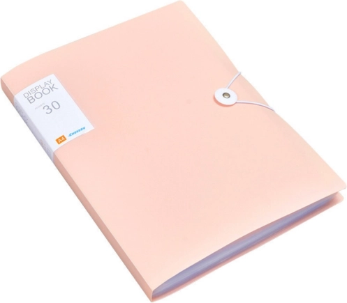 Plastmappe mit Gummiband Rosa A4