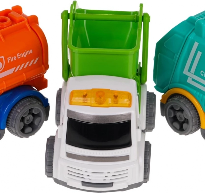 Stadtfahrzeug-Set für Kinder