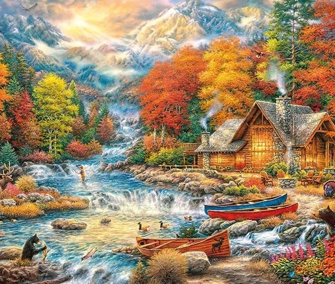 Puzzle CHERRY PAZZI Schätze in der freien Natur, 2000 Teile