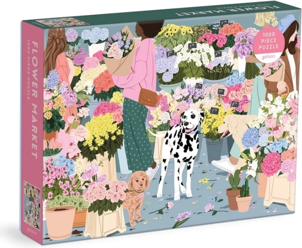 Galison Puzzle Blumenmarkt 1000 Teile