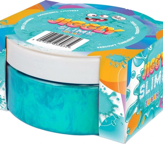 Tuban Jiggly Slime perlmutt-türkis 200 g