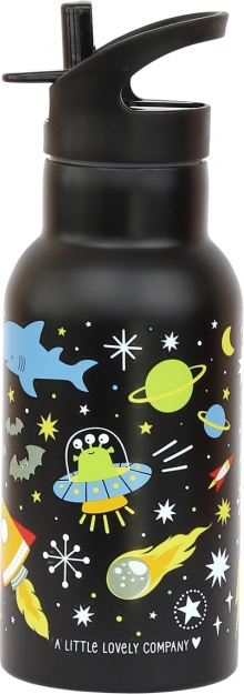 A Little Lovely Company Trinkflasche aus Edelstahl 500 ml – Universum