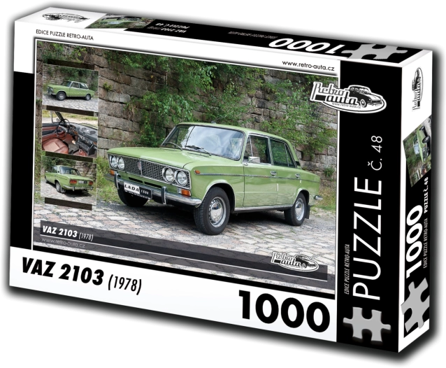 Retro-Autos Puzzle VAZ 2103 (1978) – 1000 Teile