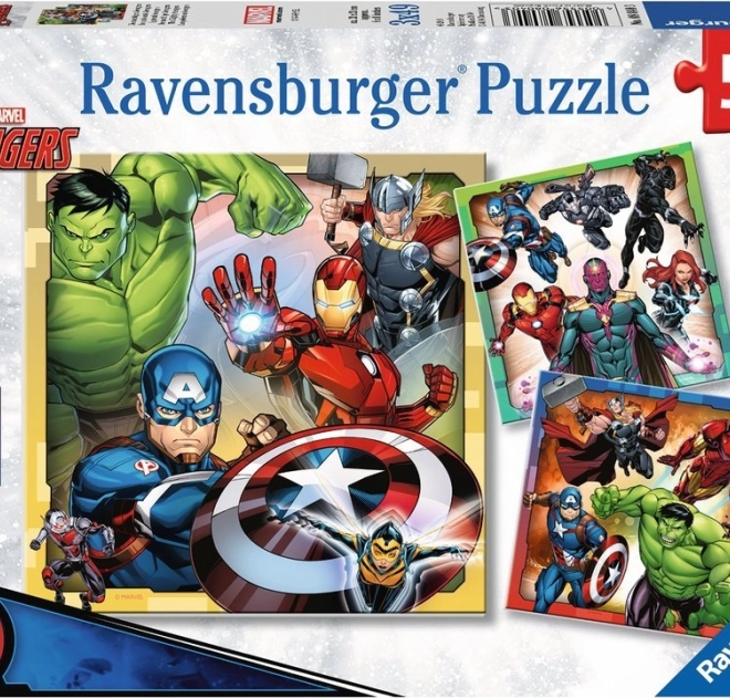 Puzzle Ravensburger Marvel Avengers 3x49 Teile