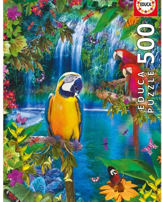Puzzle 500 Teile, Tropisches Paradies