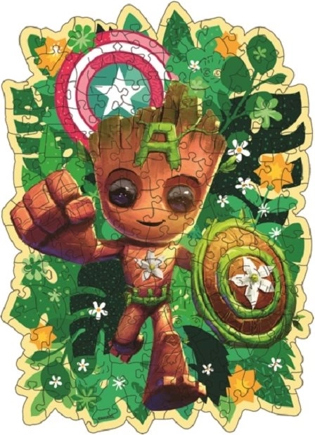 Holzpuzzle mit Kontur Groot 150 Teile Ravensburger
