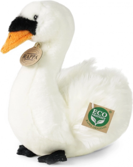 Sitzender Plüsch-Schwan 23 cm eco-friendly