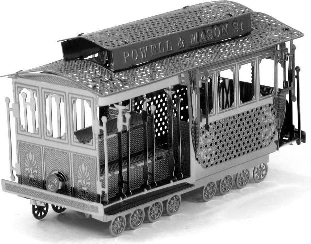 Metall 3D Modell Seilbahn San Francisco