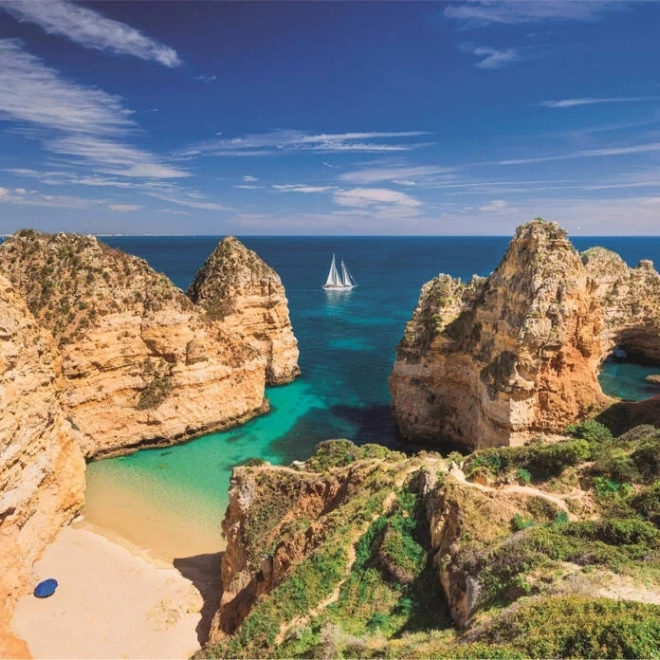 Puzzle 1000 Teile Algarve-Bucht CLEMENTONI