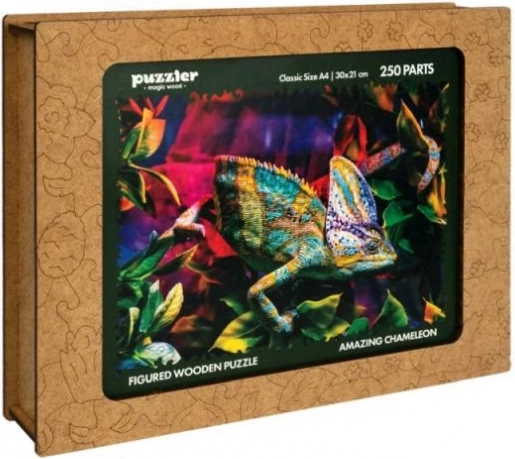 Holzpuzzle Unglaubliches Chamäleon 250 Teile