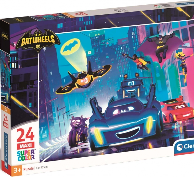 Puzzle Batwheels 24 Maxi Teile