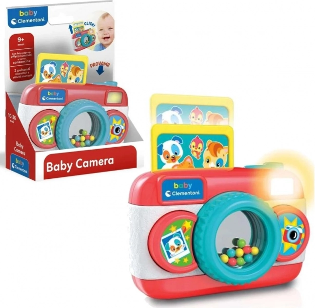 Bunte Kinderkamera Baby Clementoni
