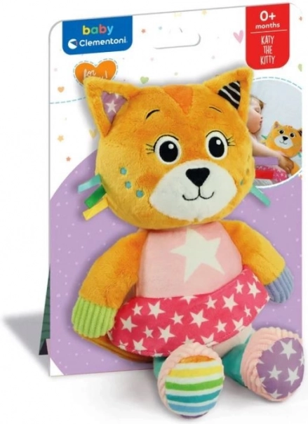 Plüsch-Spielzeugkatze Katka von Clementoni Baby