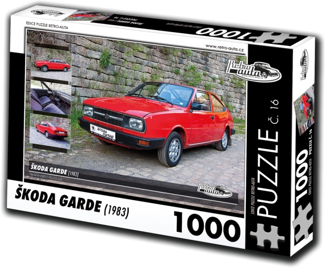 Puzzle RETRO-AUTA Škoda Garde 1983, 1000 Teile