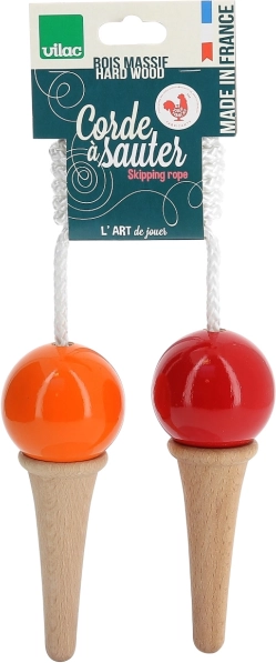 VILAC Springseil Eis, rot, 2 m