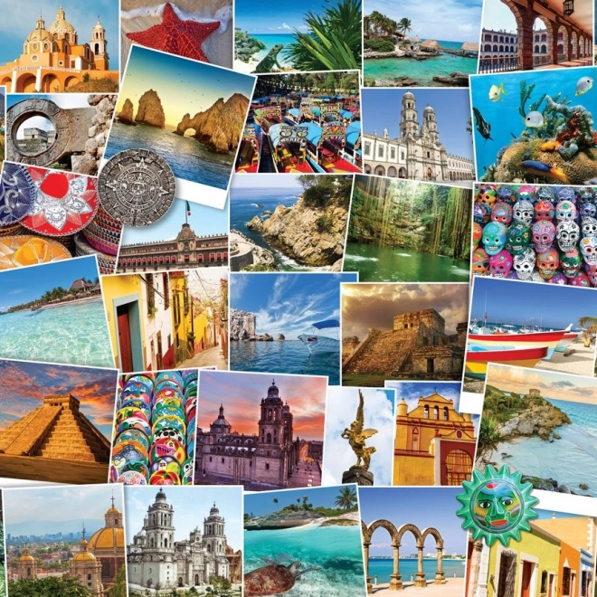 Puzzle EUROGRAPHICS Globetrotter – Mexiko, 1000 Teile