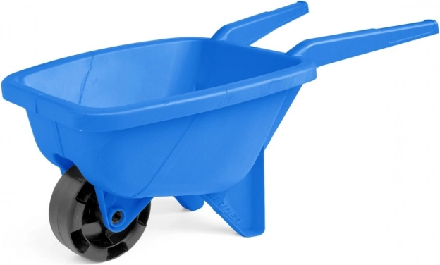 Blaues Kinder-Schubkarrenrad für den Sand