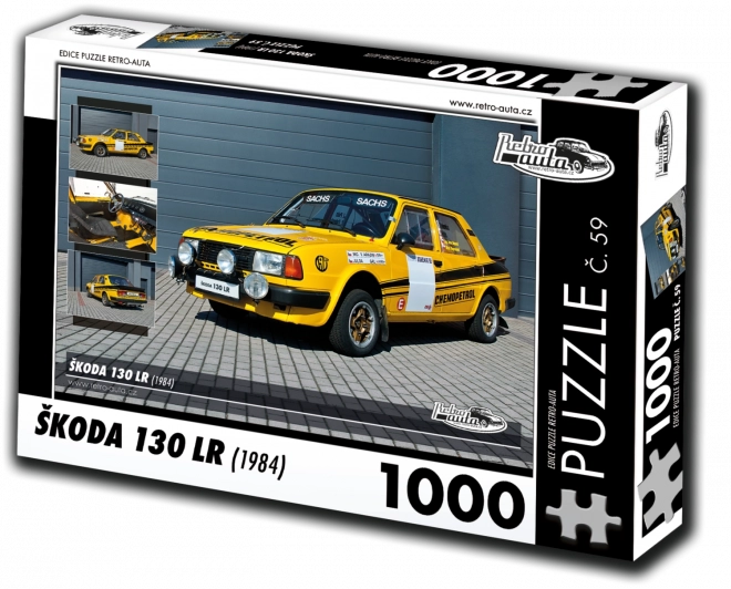Puzzle RETRO-AUTA Škoda 130 LR 1000 Teile